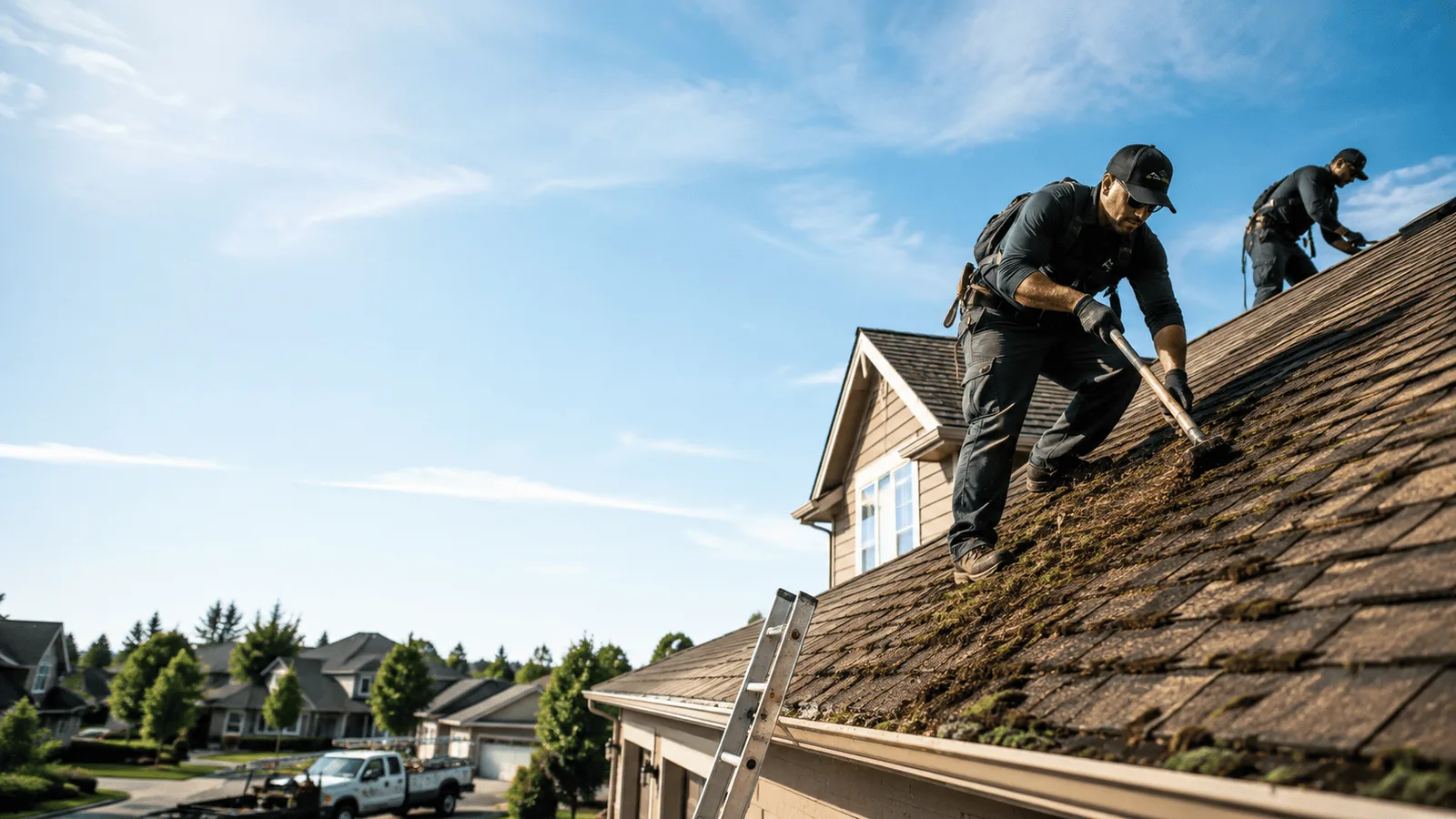 Roof Moss Removal in Hoople, ND near me